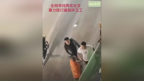 全網追兇 暴力毆打環衛工事件引發公憤，網絡尋兇與法律正義并行